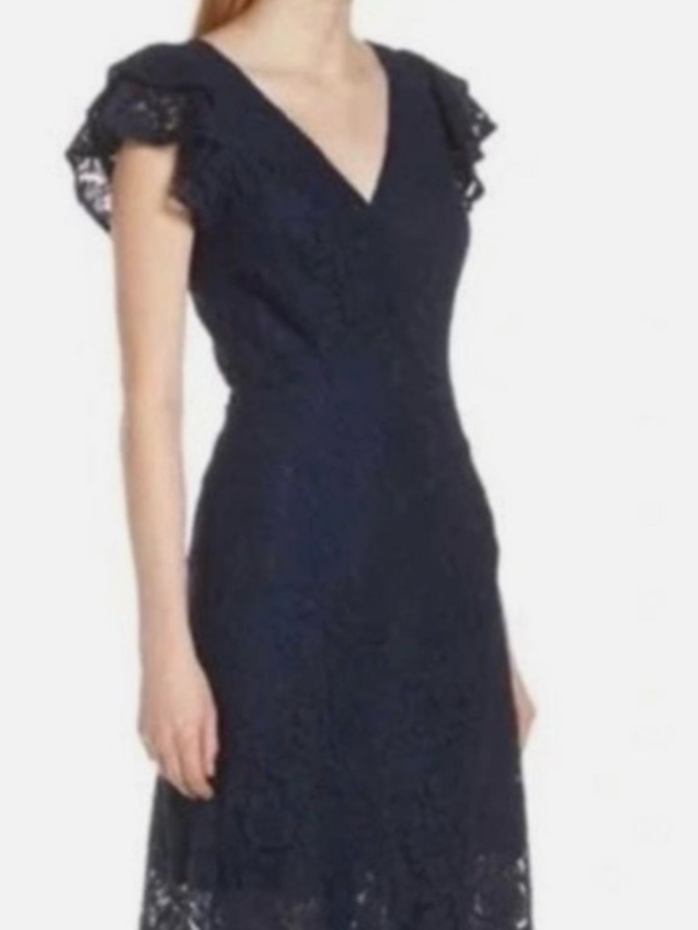 Ali and Jay Flutter Sleeve Dress